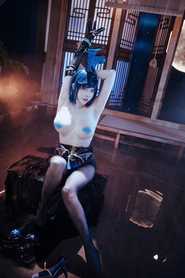 秋和柯基 – NO.110 夜兰 兔女郎 [92P-1.86GB]-2