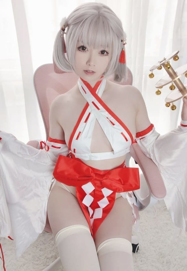 Asagiriai（愛ちゃん）- NO.20 巫女服自拍 [40P-150M]-1