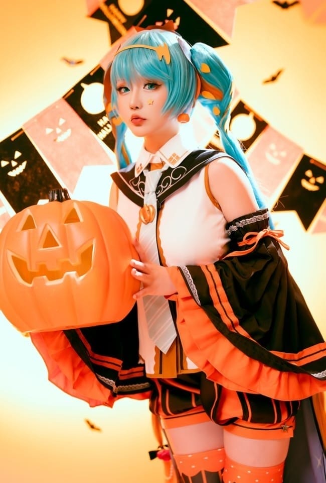 星之迟迟 NO.171 2023年10月计划赠品 万圣节MIKU [53P-306M]-1