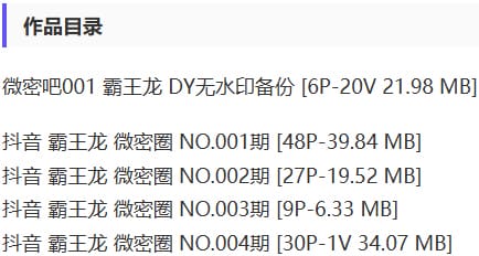 霸王龙 – 微密圈写真&视频合集【持续更新中】-2