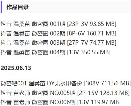 温柔苗 – 微密圈写真&视频合集【持续更新中】-2