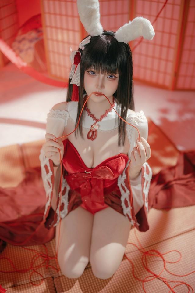 屿鱼 – NO.085 碧蓝航线 大山·祈愿的巫女兔 [58P-339MB]