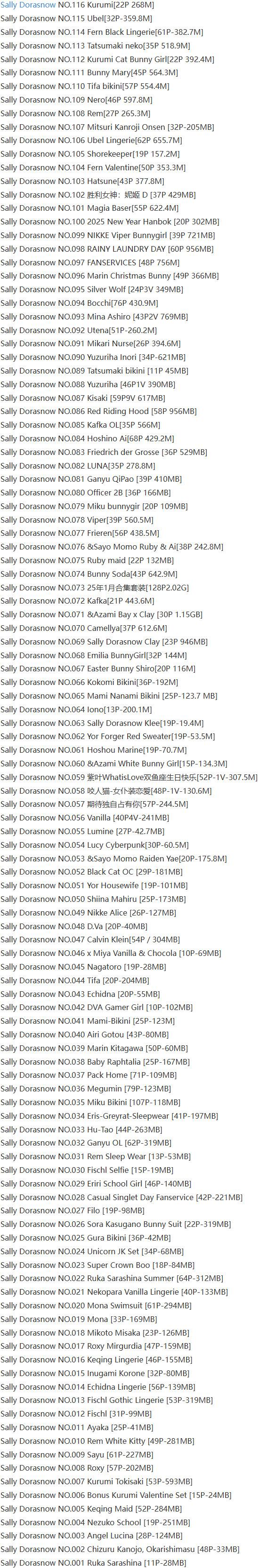 马来西亚@Sally Dorasnow - 写真图片合集【持续更新中】-1 马来西亚@Sally Dorasnow - 写真图片合集【持续更新中】-1