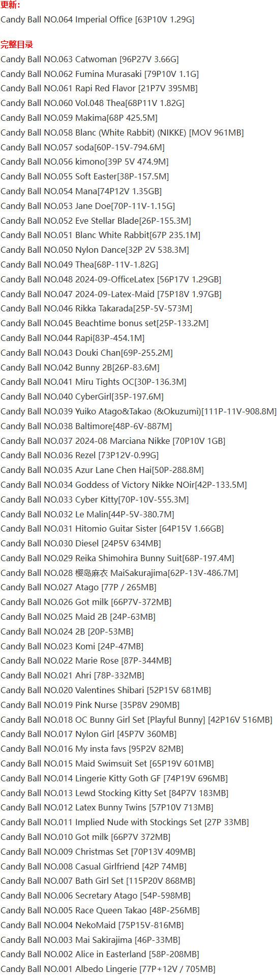 Candy Ball – 写真图包合集【持续更新中】-1